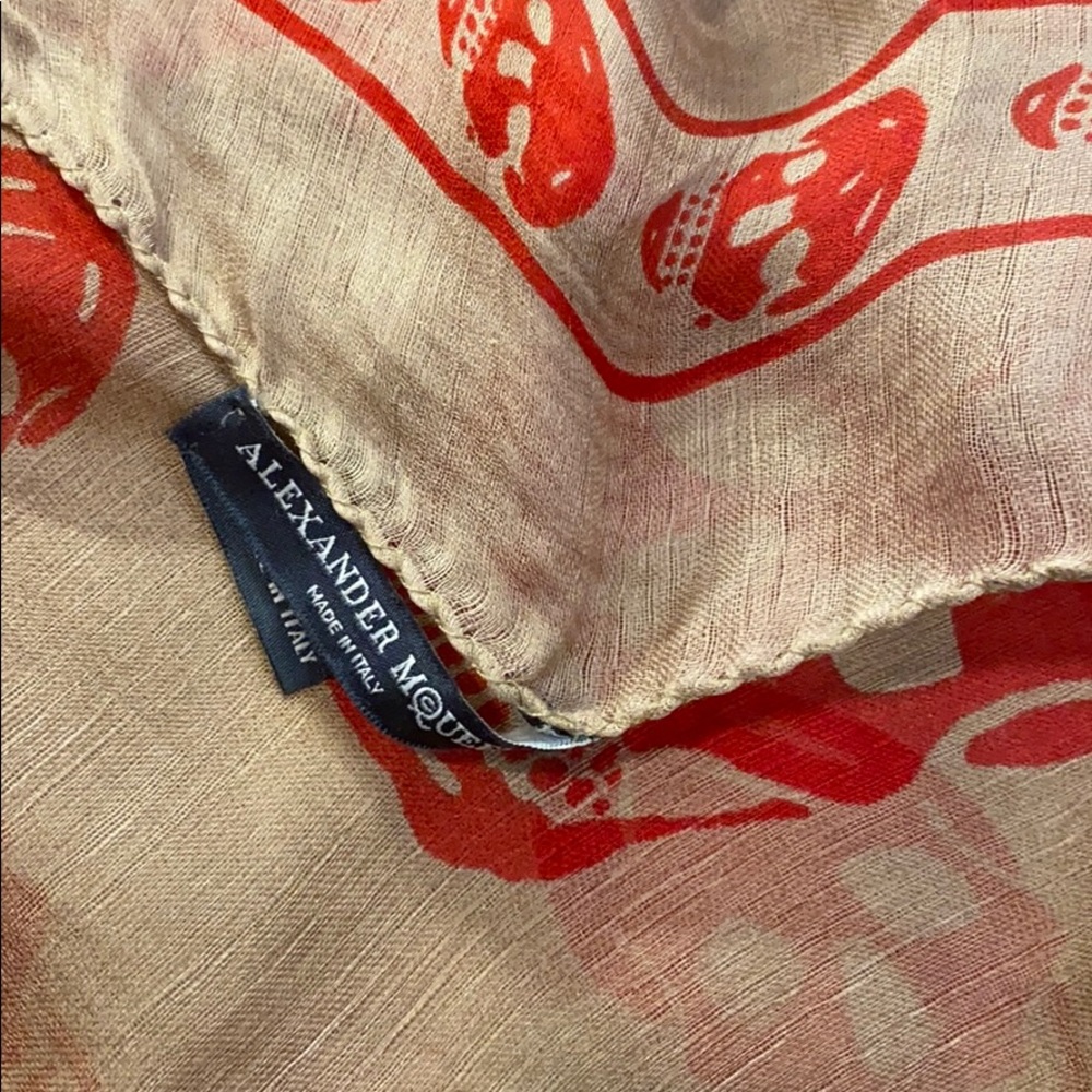 Alexander McQueen scarf!